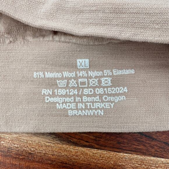 NEW Branwyn Essential Bralette XL Light Nude Merino Wool Hike Travel Backpack - Picture 8 of 9